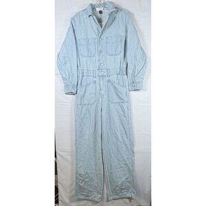 Universal thread Women's Denim Baggy Jumpsuit Light Wash  Size 2 NWT